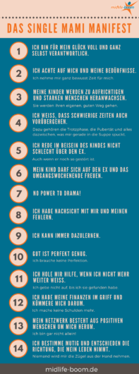 Das Single Mami Manifest - Midlife-Boom.de