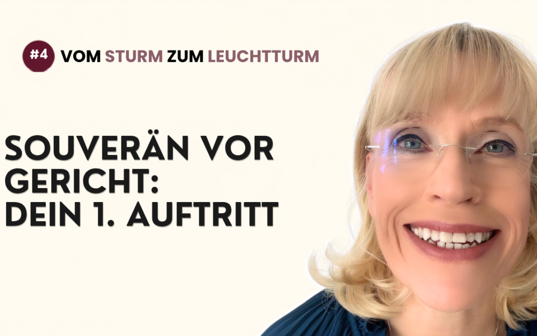 Souverän vor Gericht: So meisterst du deinen ersten Auftritt